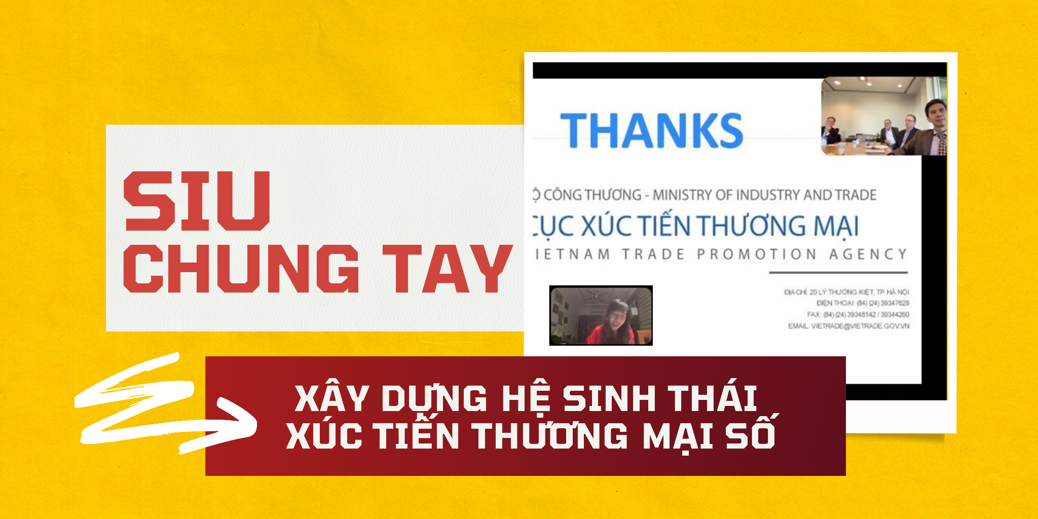 Chung tay xây dựng hệ sinh thái xúc tiến thương mại số